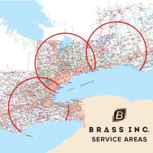 Brass Inc. Service Areas for Dredging, Directional Drilling, and Hydro Excavations
